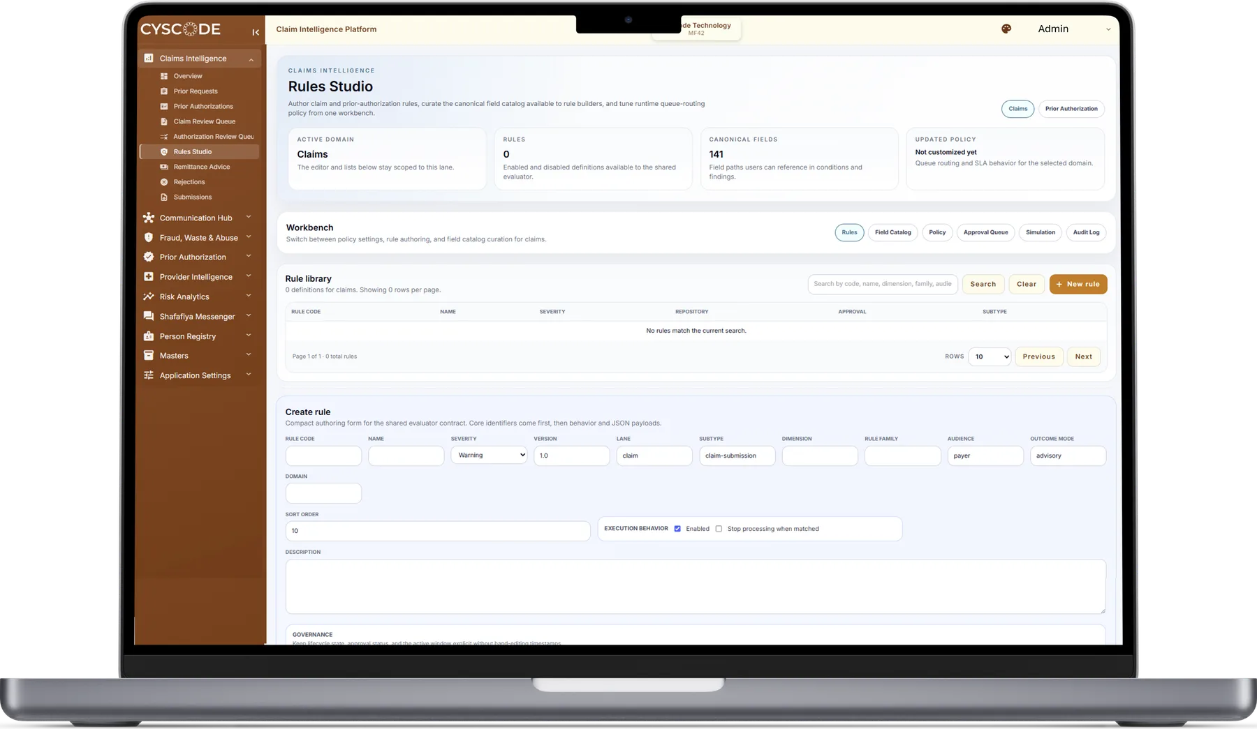 Claim Intelligence for insurance companies — claim rules, fraud detection and member eligibility